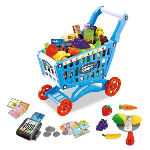 Kinder einkaufswagen spielset - einkaufswagen,