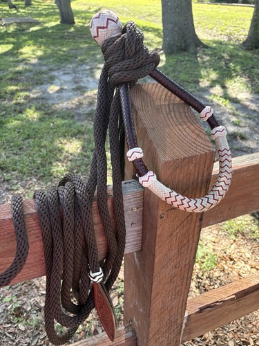 Natural rawhide bosal with - bosal,