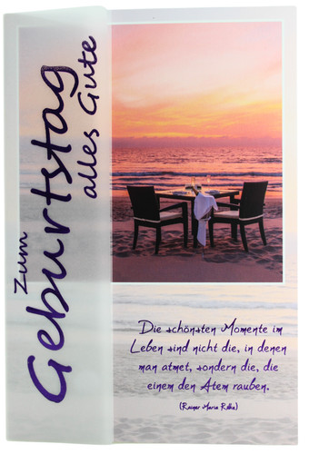 Geburtstagskarte mit spruch - geburtstagskarte,