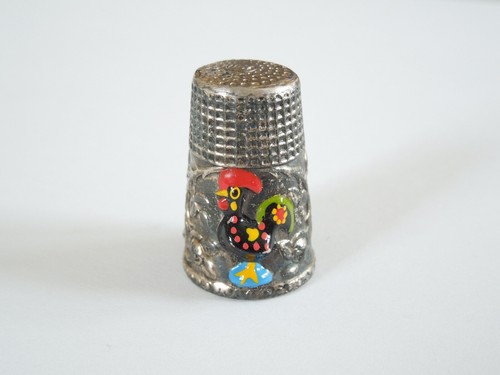 Vintage fingerhut metall - vintage,