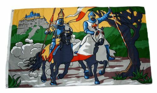 Fahne flagge ritter - fahne,