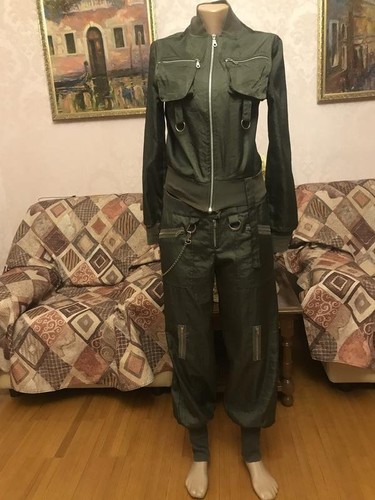 Women suit khaki - khaki, /