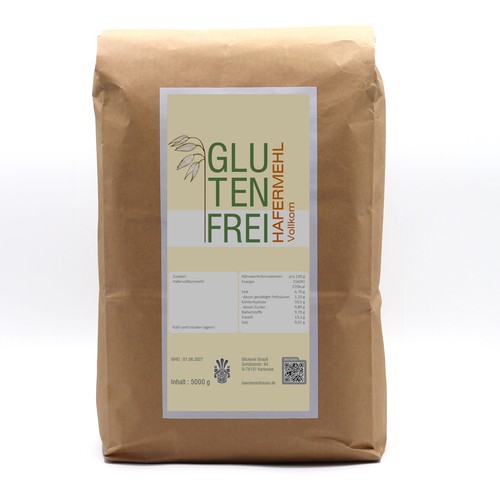 Hafervollkornmehl glutenfrei