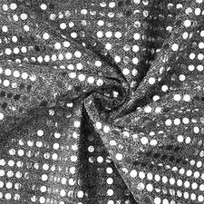 Paillettenstoff, Kreise 6mm