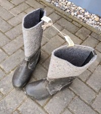 Knobelbecher NVA Neu Filzstiefel DDR Größe 27