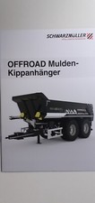 Schwarzmüller: Offroad Mulden-Kippanhänger (Prospekt-Heft); 2019