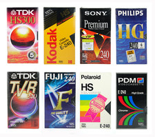 VHS Videokassetten Leer NEU