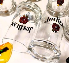 Jim Beam Whiskey Whisky  Sammler Tumbler  Weihnachten Bourbon Hausbar Party Edit