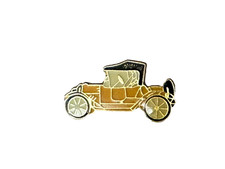 PIN - Ford Model A Roadster - Gelb / Schwarz / Golden - Glasiert - Pins
