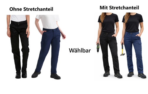 Arbeitshose damen cargohose - arbeitshose, damen-cargohose
