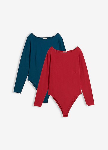 Langarmbody 2er pack - im, gr