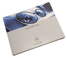 Mercedes E Klasse 211 Betriebsanleitung 2003 Bedienungsanleitung deutsch