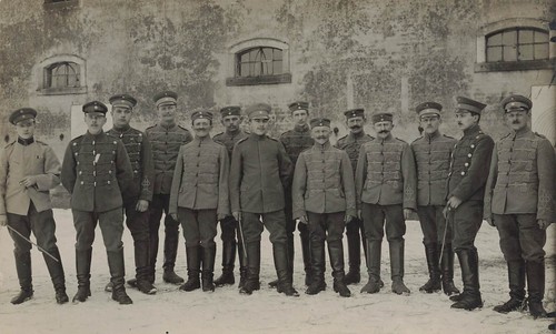 Fotokarte gruppenfoto - fotokarte, 1.wk