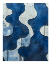 Abstraktes wandkunst poster - abstraktes, wandkunst-poster