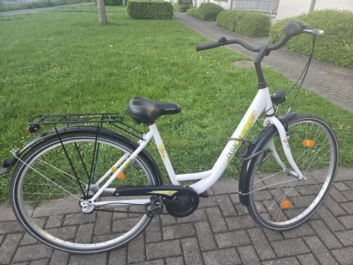 City fahrrad mit tiefem - mit,