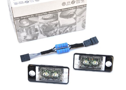 Original audi led - original, kennzeichen