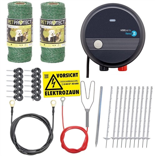 Hundezaun komplettset 200m - hundezaun,