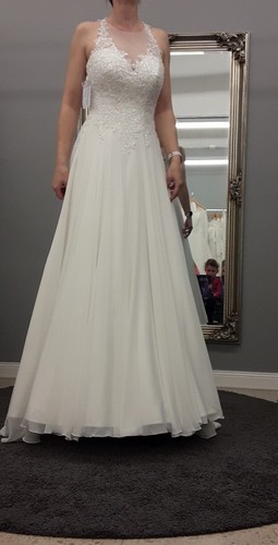 Leichtes brautkleid mit - leichtes,