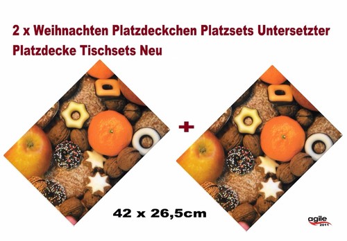 Tischset weihnachten - tischset,