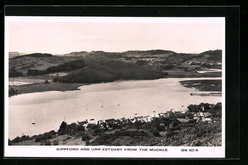 Ansichtskarte kippford urr - ansichtskarte,