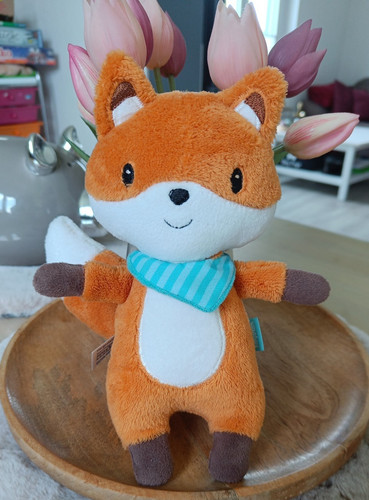Stoff plüschtier fuchs - stoff-,