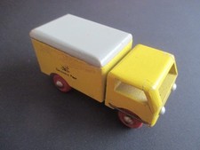 DDR, orig. LKW "Deutsche Post", Holz, DREGENO Erzgebirge, ca. 8,6cm lang, selten