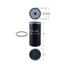 Kraftstofffilter Mahle KC 200