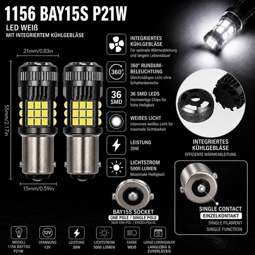 Led 1156 bay15s - 2x, 36