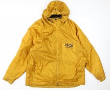 Gelber Parka Mantel Herren UK