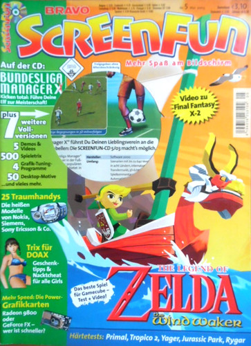 Bravo screenfun 2003 zelda - bravo,