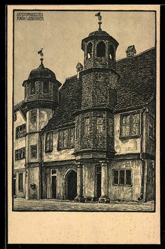 Künstler stadtprozelten - künstler-ak,