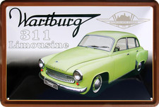 Retro Blechschild - Wartburg