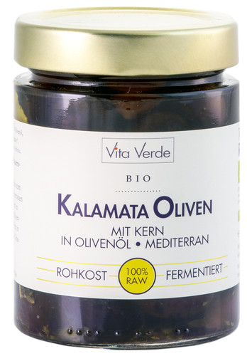 Vita verde bio kalamata oliven - bio,