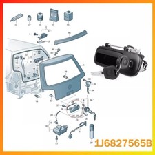 Heckklappe Griff Schloss +