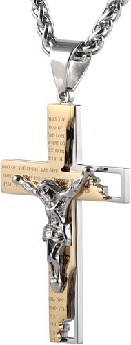 Hzman kreuz halskette herren - kreuz,