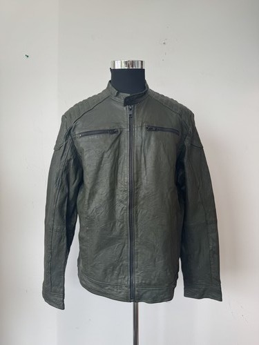 Jack jones leder bikerjacke - jones,