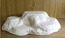 YOZ-Basis mit 5 Plattformen - Schrühware - Keramik-Rohlinge- 33 x 18 x 8 cm