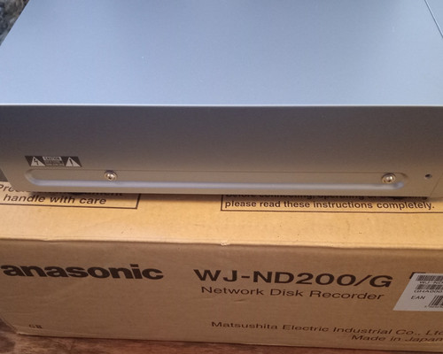 Panasonic nd200 network - wj-nd200/g,