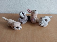 4er Set Nici Klemmfiguren Magnetisch Plüschtier Stofftier Anhänger Kuscheltier
