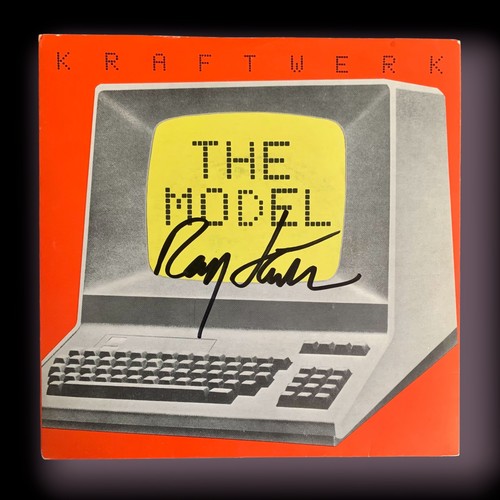 Signiert ralf hutter kraftwerk - hutter,