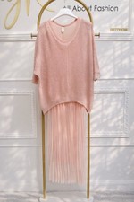 Damen Zweiteiliges plissiertes