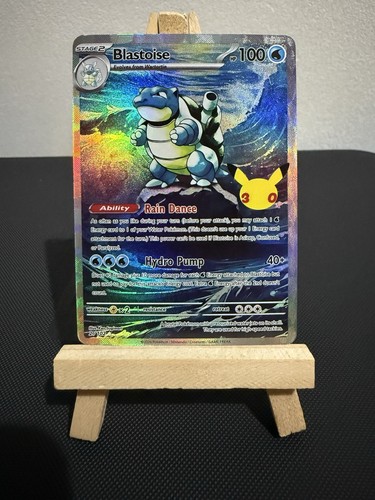 Blastoise base set - blastoise, extended