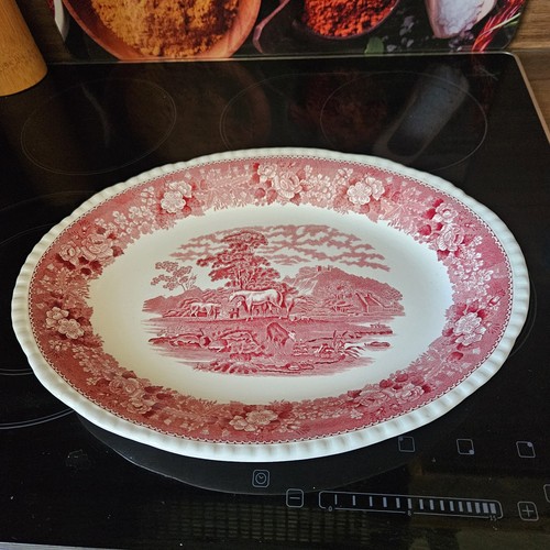 Servierplatte oval ironstone - servierplatte,
