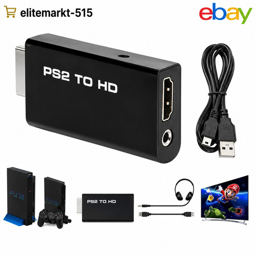 Ps2 hdmi konverter - ps2, 1080p