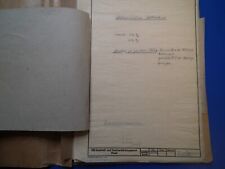 DDR originale Mappe Textilverabeitungswerk Pouch Zelte Boote Zeltnäherei  1967