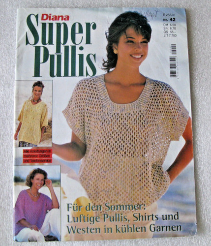 Handarbeitsheft diana stricken - handarbeitsheft,