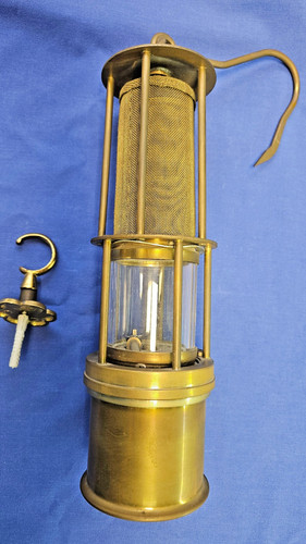 Saarberg grubenlampe bergbau - saarberg, grubenlampe,