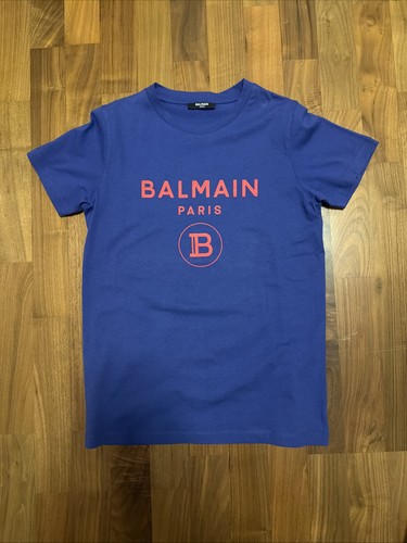Balmain kinder shirt blau - balmain,