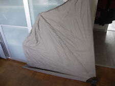 Balkon-Fächer...Wind & Sicht-Schutz...140 x 140 cm hell-braun