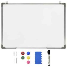 Whiteboard Magnettafel Weiß Wandtafel Magnetboard Schreibtafel inkl. Zubehör